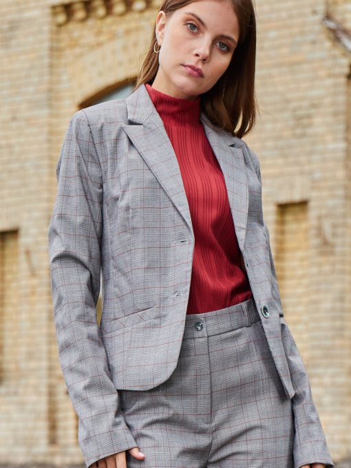 Жакет LadyLike модель ll16724484-sirij Фото