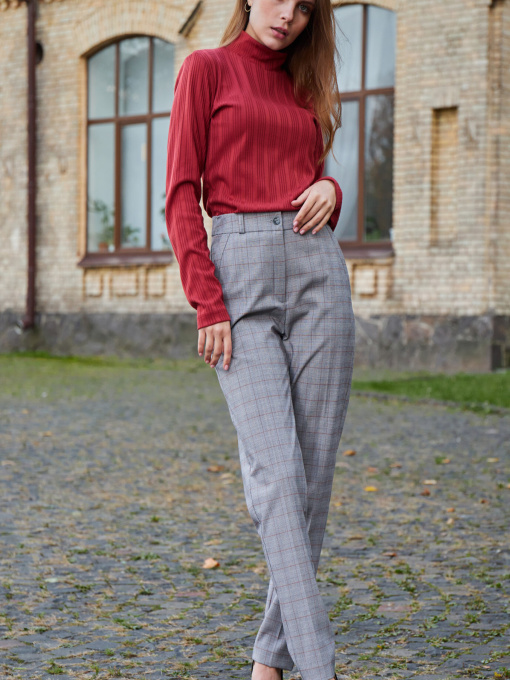 Повседневные штаны LadyLike модель ll171120094-sirij Фото