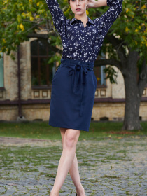 Спідниця міні LadyLike Модель ll212020063-sinij Фото