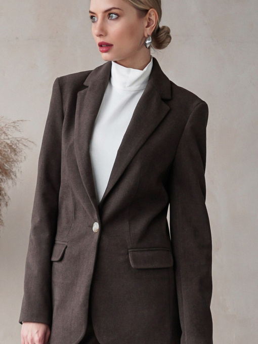 Піджак LadyLike модель ll167860183-korichnevij Фото