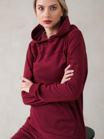 Худи LadyLike модель ll189570068-bordovyj Фото
