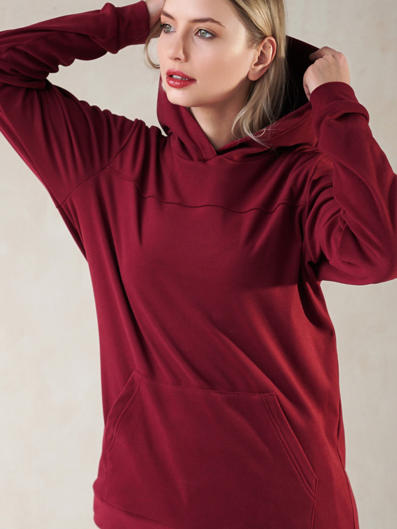 Худі LadyLike модель ll189570068-bordovyj Фото