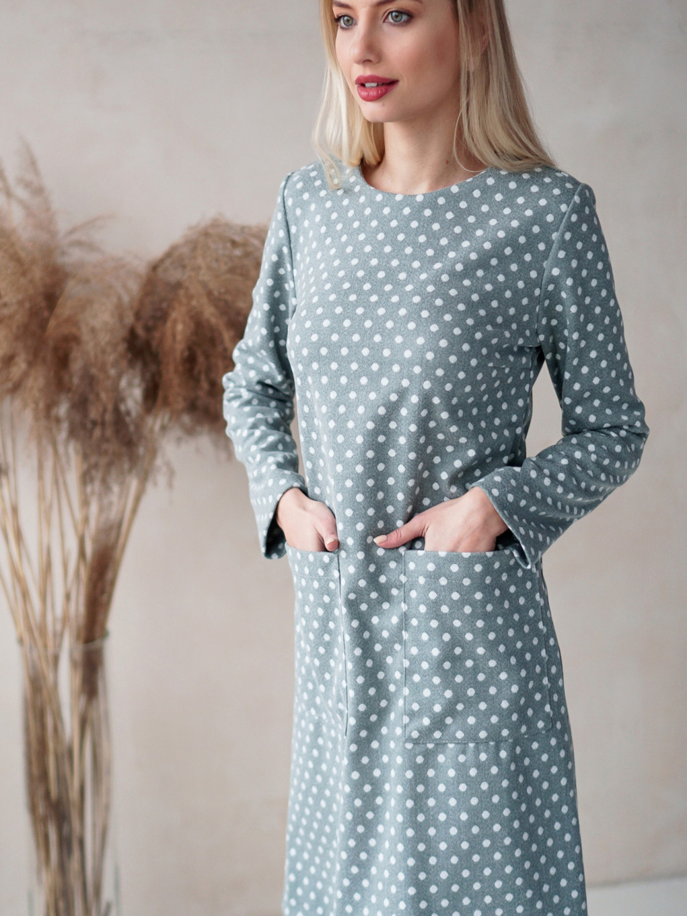 Платье мини LadyLike модель ll131664442-zelenij Фото