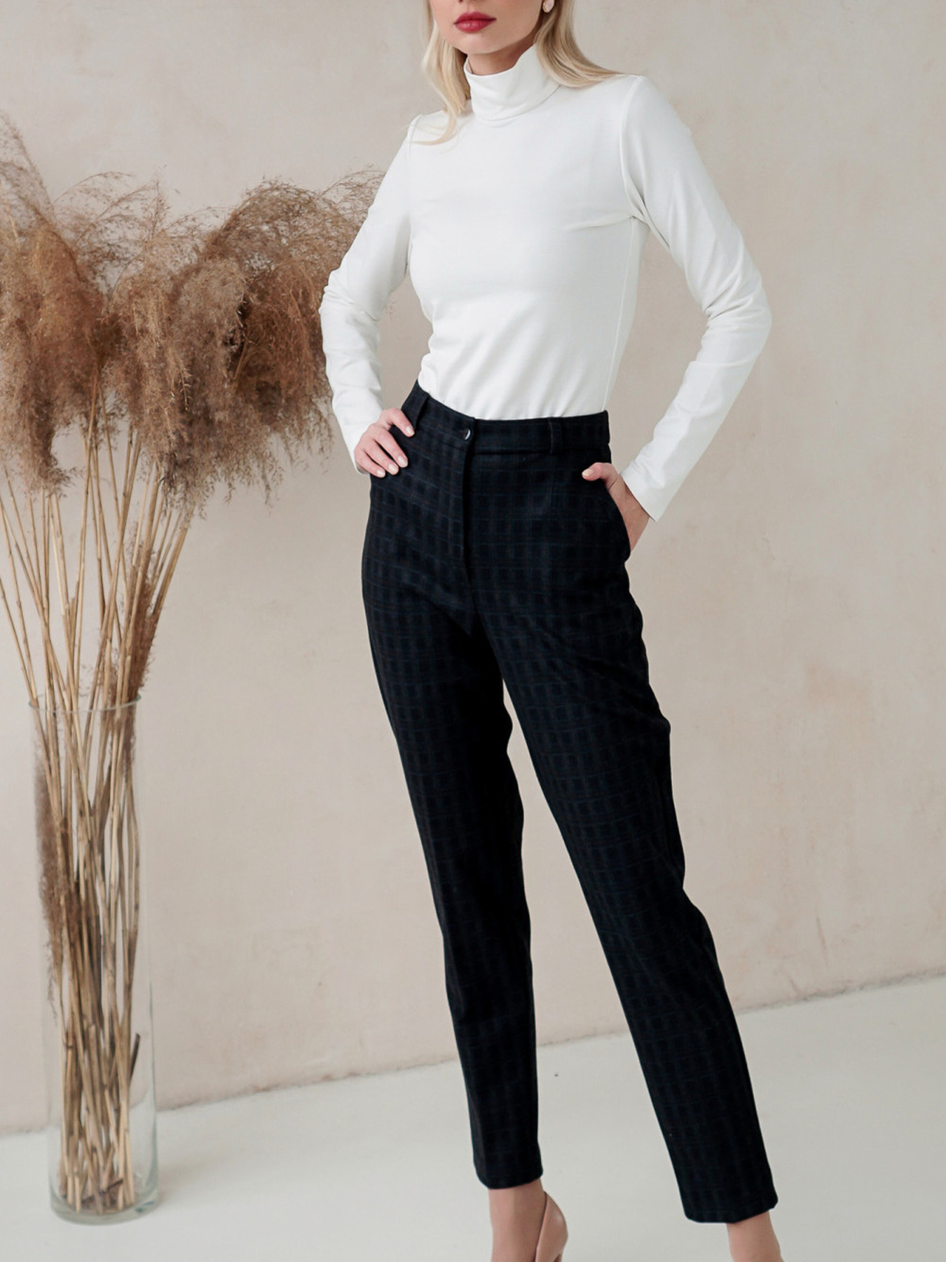 Повседневные штаны LadyLike модель ll171162264-chornij Фото