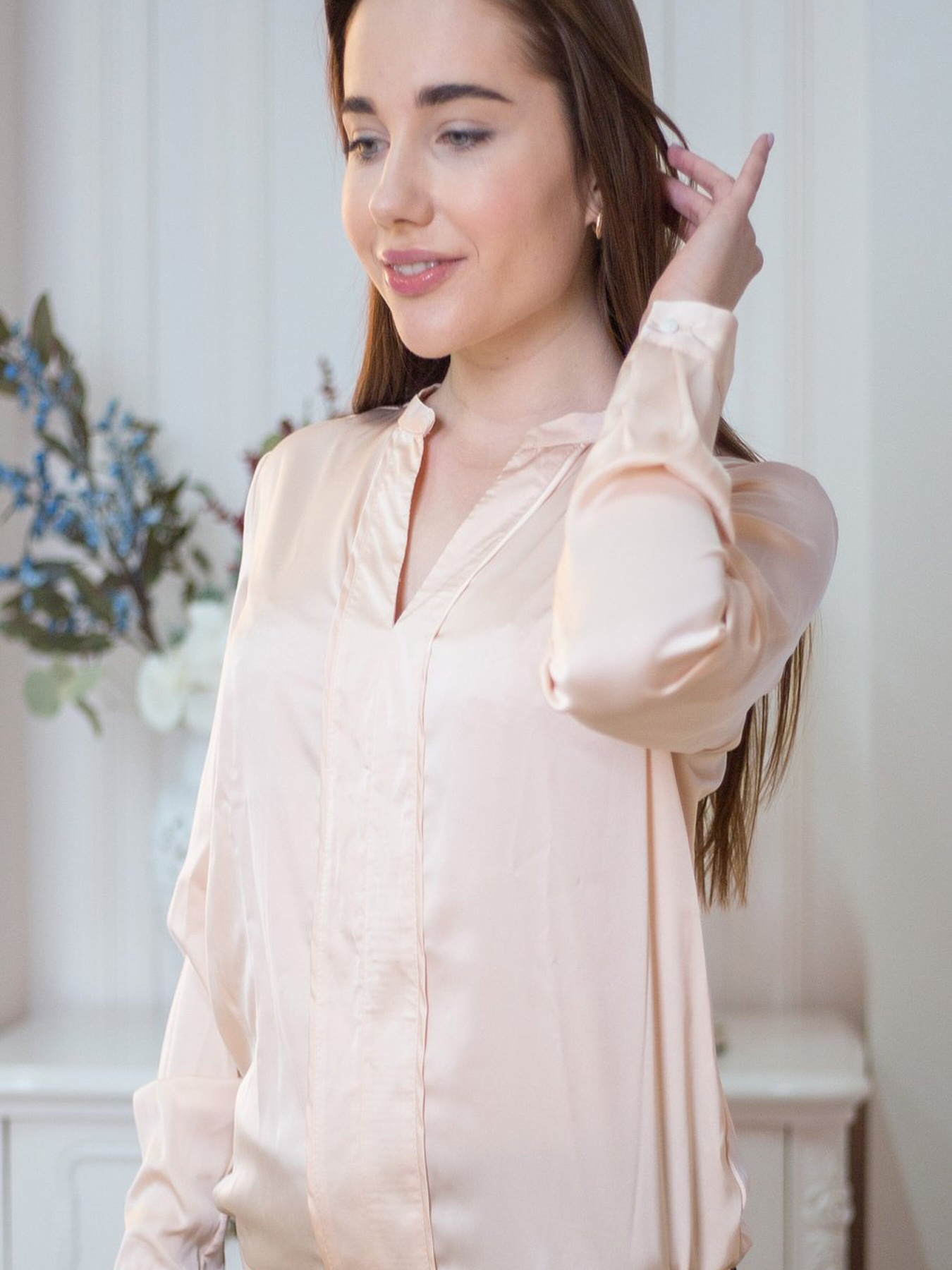 Блуза LadyLike модель ll806110012-rozhevij Фото