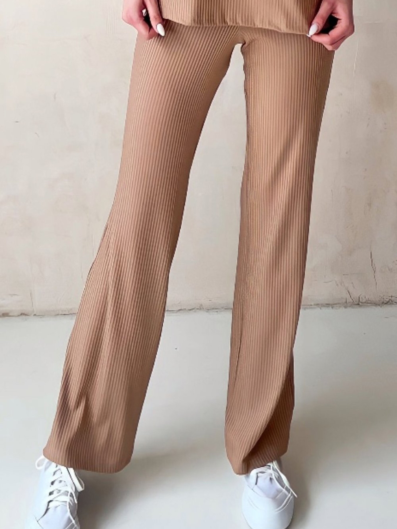 Повседневные штаны LadyLike модель ll189270084-bezhevij Фото