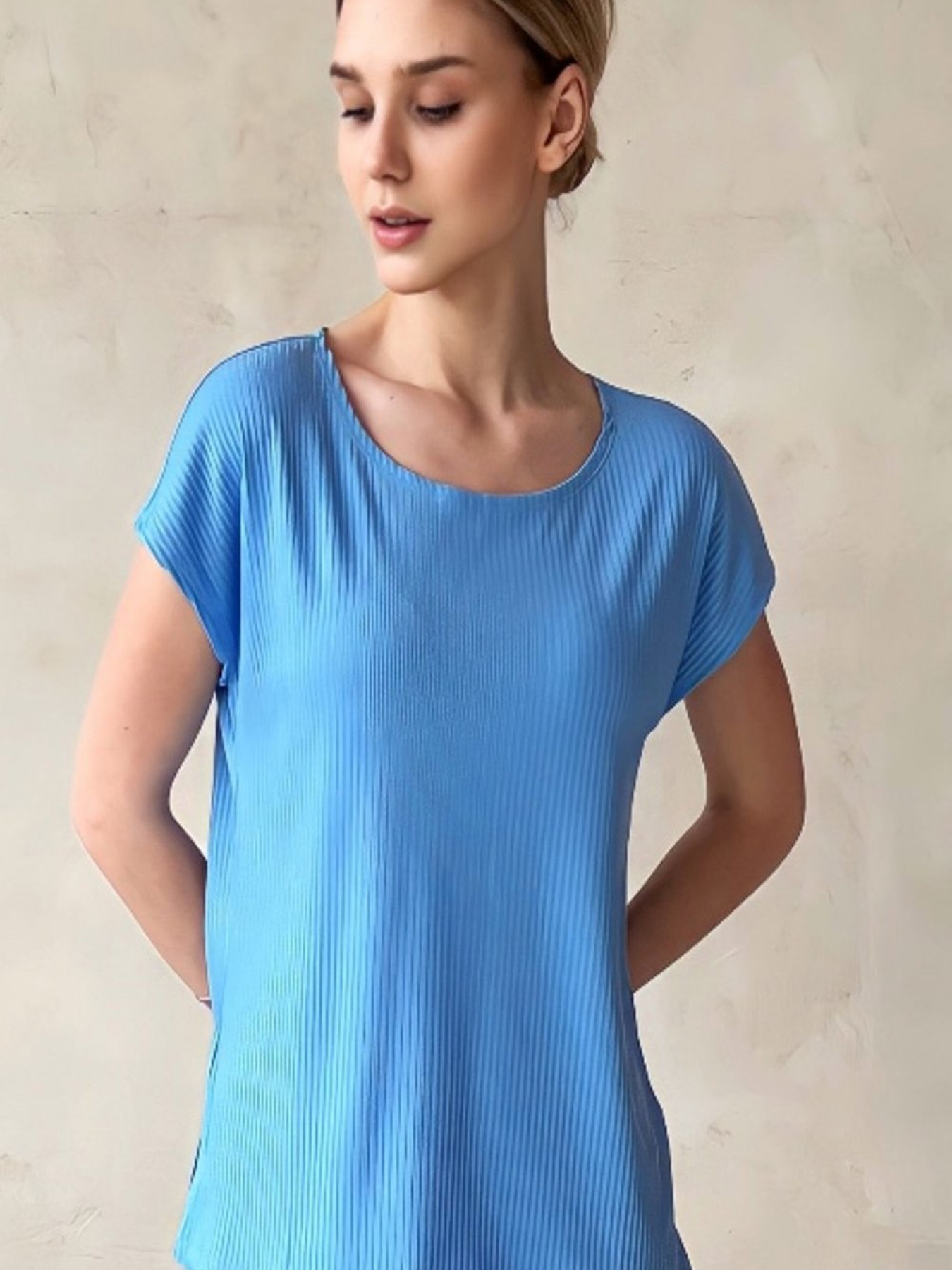 Футболка LadyLike модель ll142870064-blakitnij Фото