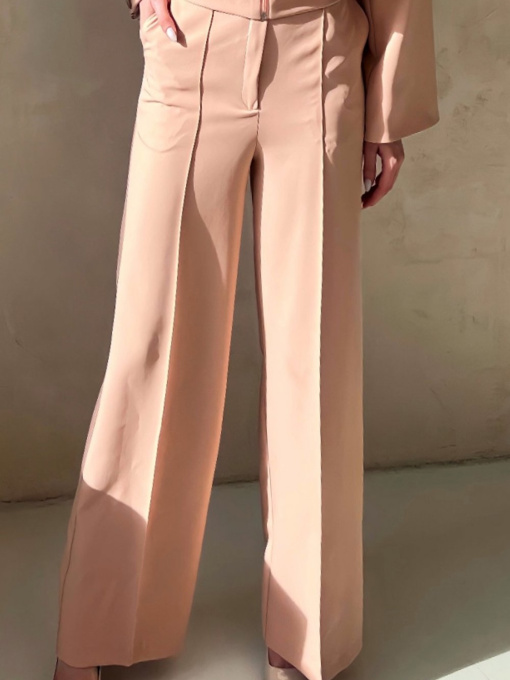 Повседневные штаны LadyLike модель ll18820013-bezhevij Фото