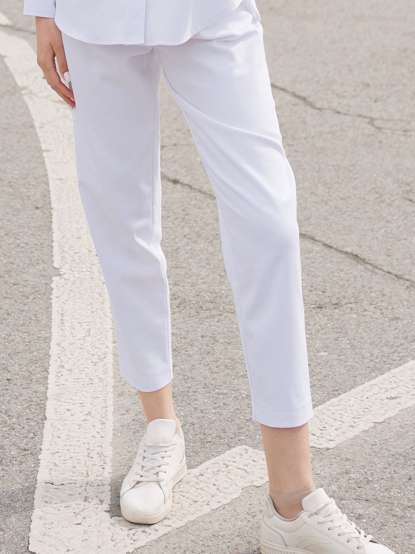 Штани повсякденні LadyLike модель ll169210001-bilij Фото