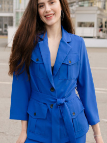 Піджак LadyLike модель ll211720067-elektrik Фото