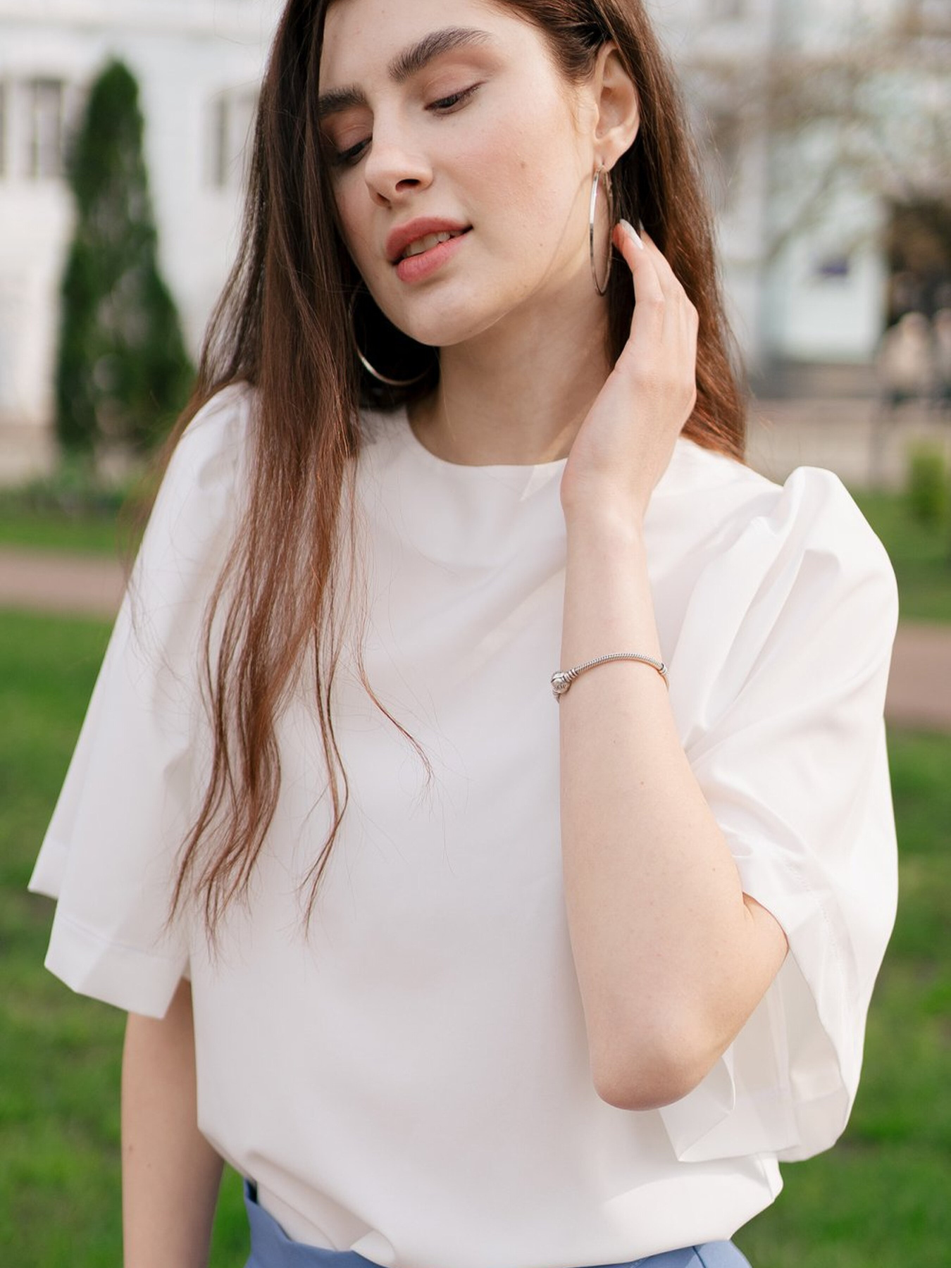 Блуза LadyLike модель ll210510000-bilij Фото