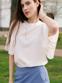 Блуза LadyLike модель ll210510000-bilij Фото