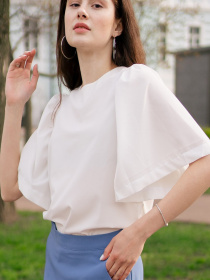 Блуза LadyLike модель ll210510000-bilij Фото