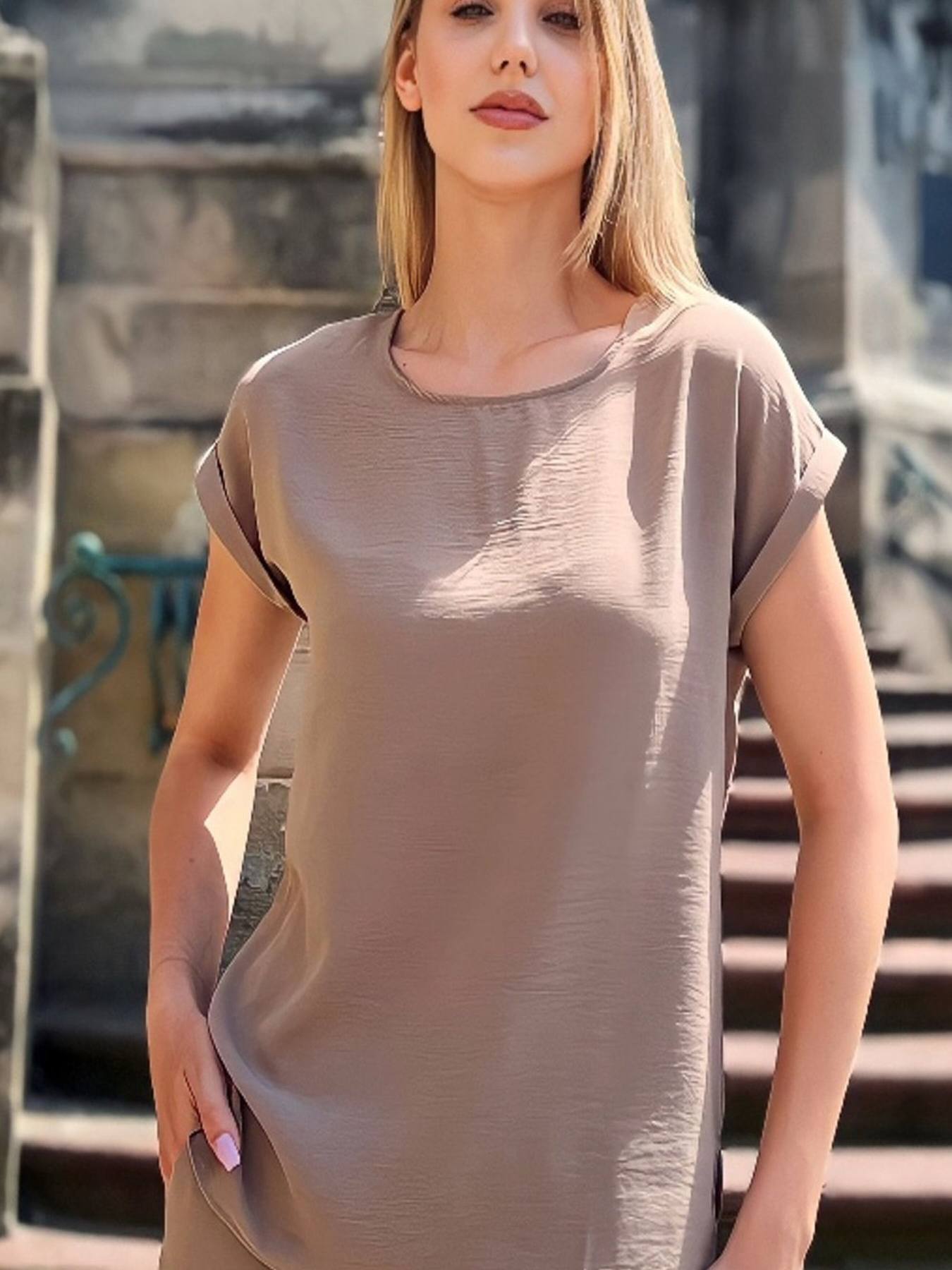 Блуза LadyLike модель ll142810089-bezhevij Фото