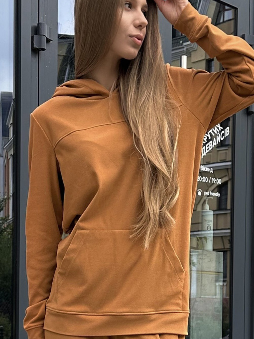 Худи LadyLike модель ll189570016-korichnevij Фото