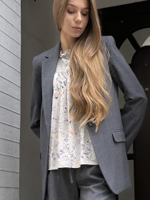 Блейзер LadyLike модель ll211320191-sirij Фото