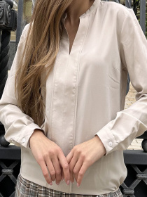 Блуза LadyLike модель ll806110089-bezhevij Фото