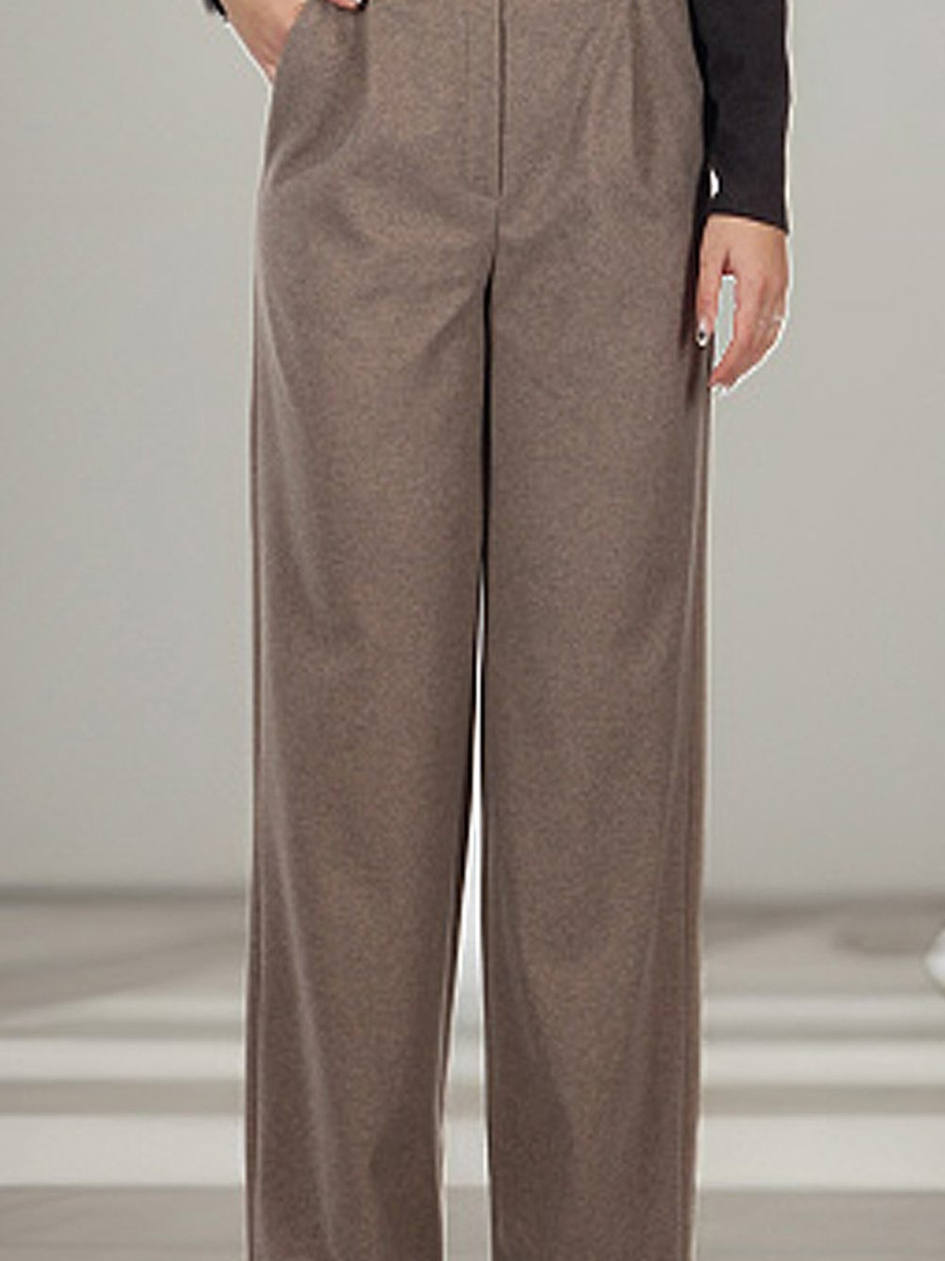 Брюки повседневные LadyLike модель ll211860089-bezhevij Фото