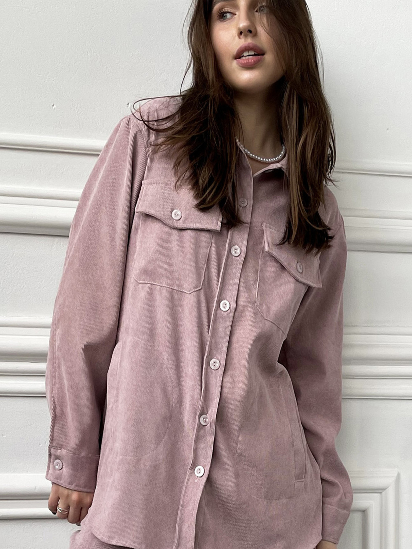 Сорочка LadyLike модель ll191980011-rozhevij Фото