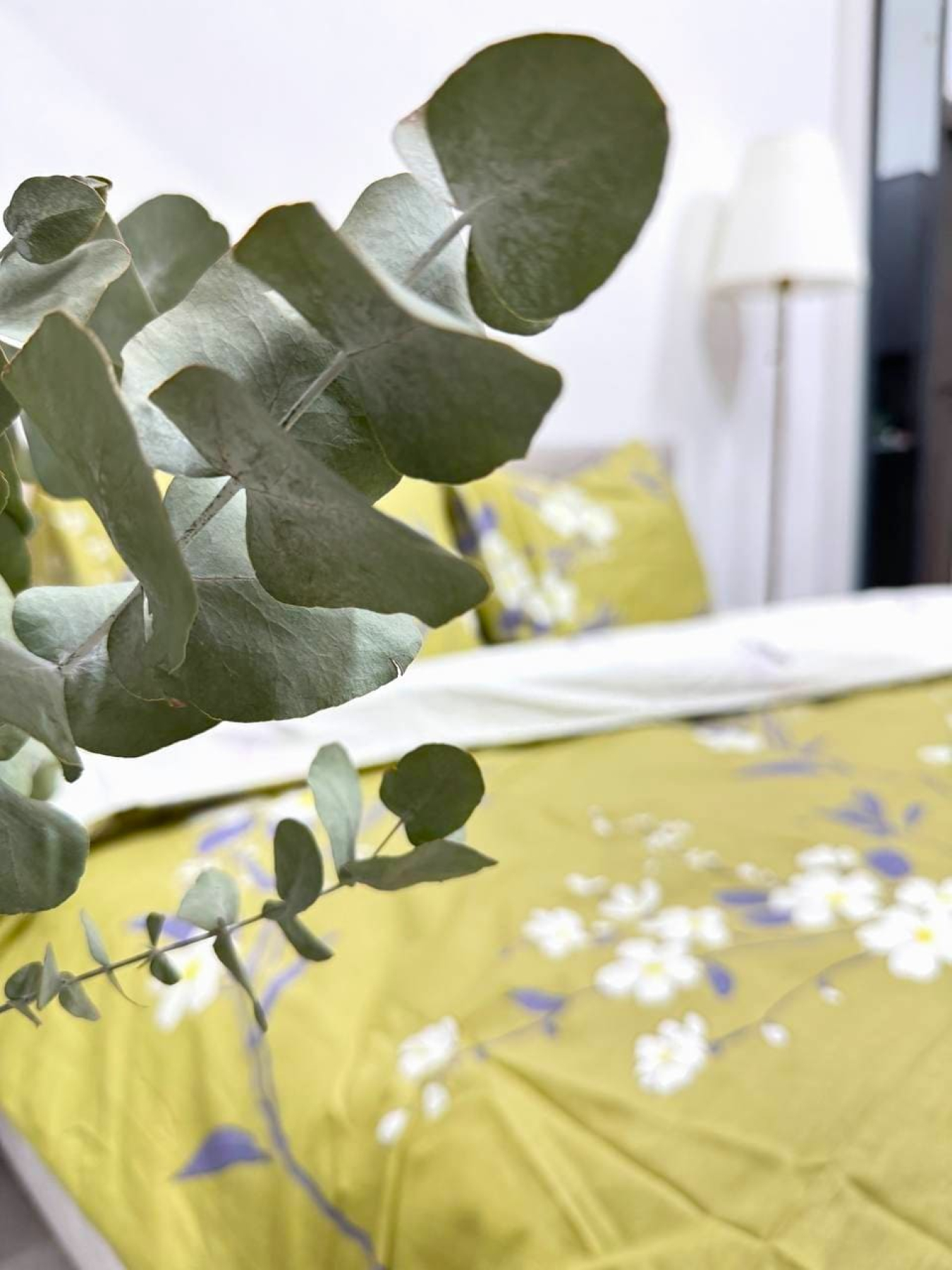 Комплект постельного белья Евро горчичный Ecotton модель 23342 Фото