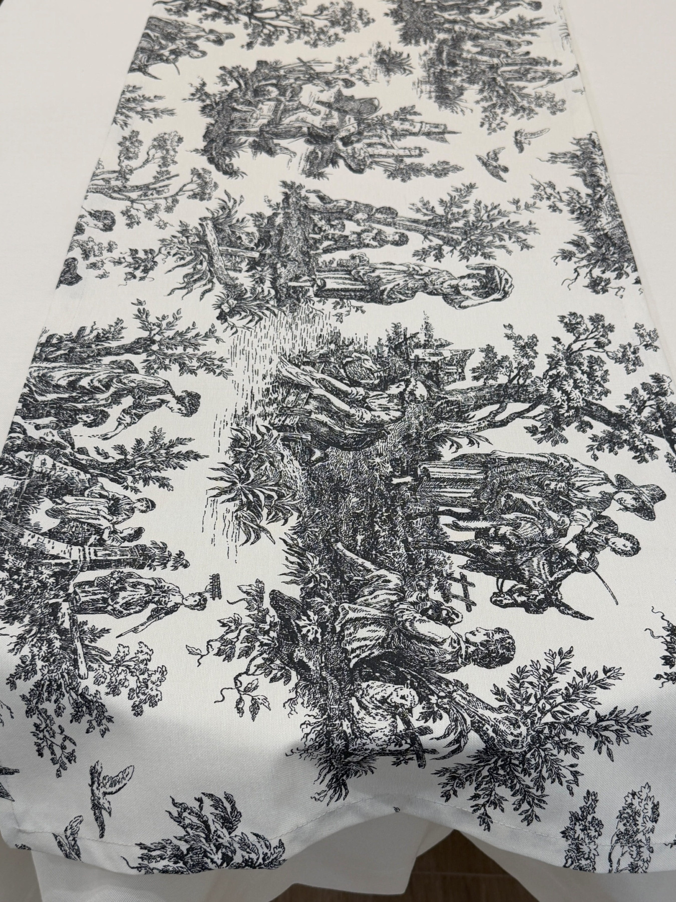 Ранер-доріжка для обіднього столу DUCK водовідштовхуюча бежева Ecotton модель 25006 Фото