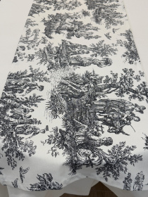 Ранер-доріжка для обіднього столу DUCK водовідштовхуюча бежева Ecotton модель 25006 Фото