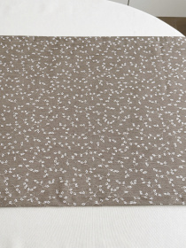 Раннер-дорожка для обеденного стола DUCK водоотталкивающая кремовая Khave Ecotton модель 25008 Фото