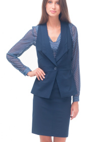 Спідниця міні LadyLike модель ll42320063-sinij Фото