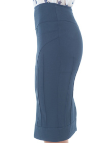 Спідниця міді LadyLike модель ll75520063-sinij Фото