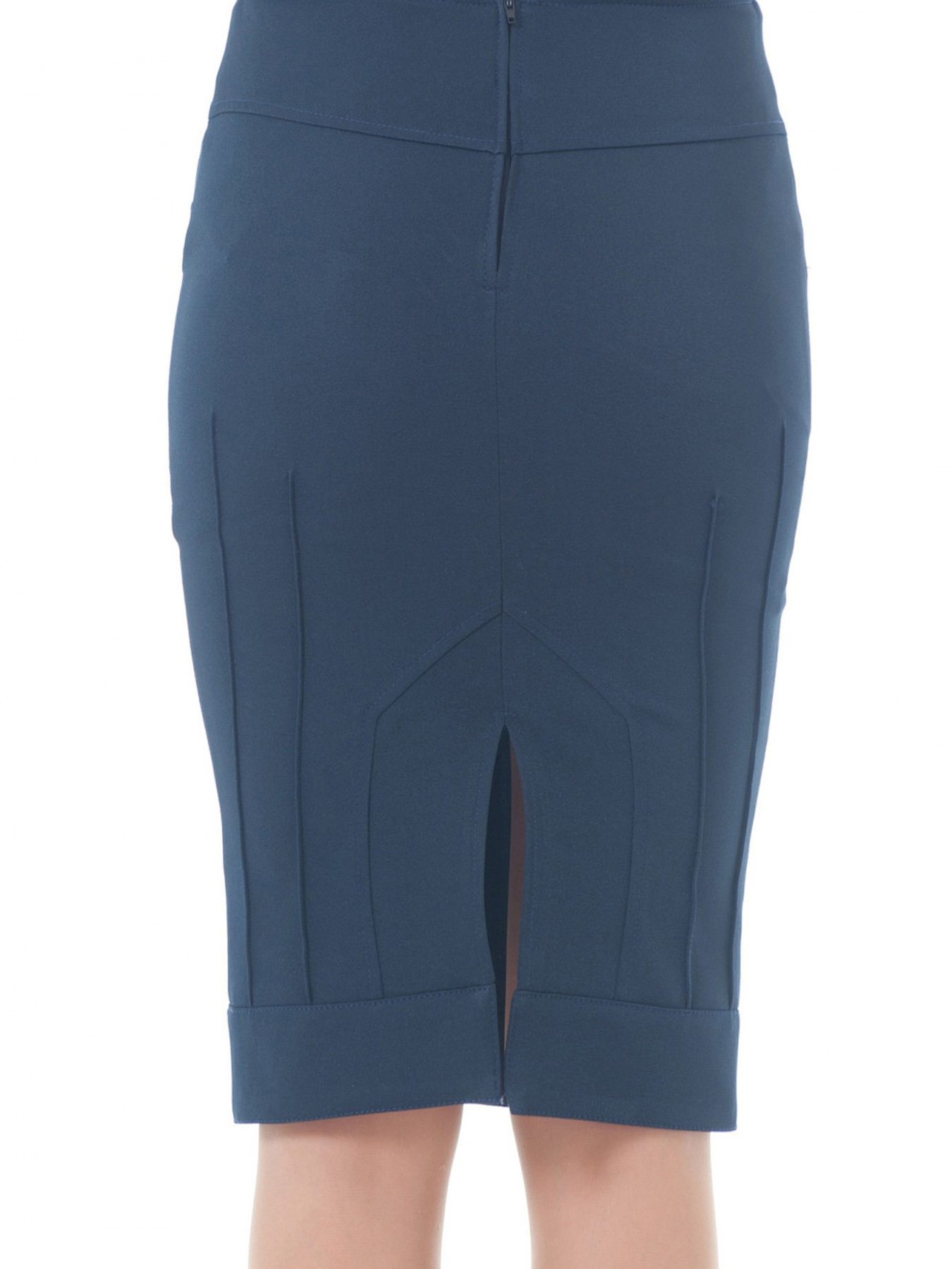 Спідниця міді LadyLike модель ll75520063-sinij Фото