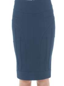 Спідниця міді LadyLike модель ll75520063-sinij Фото