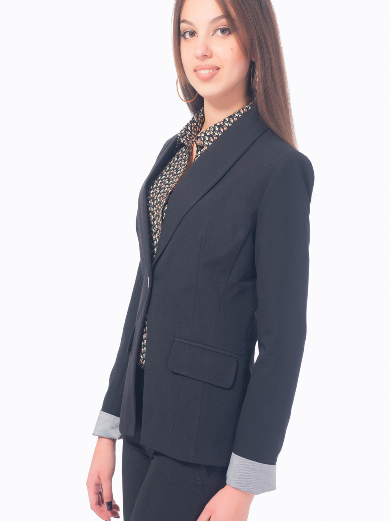 Пиджак LadyLike модель ll114720090-chornij Фото