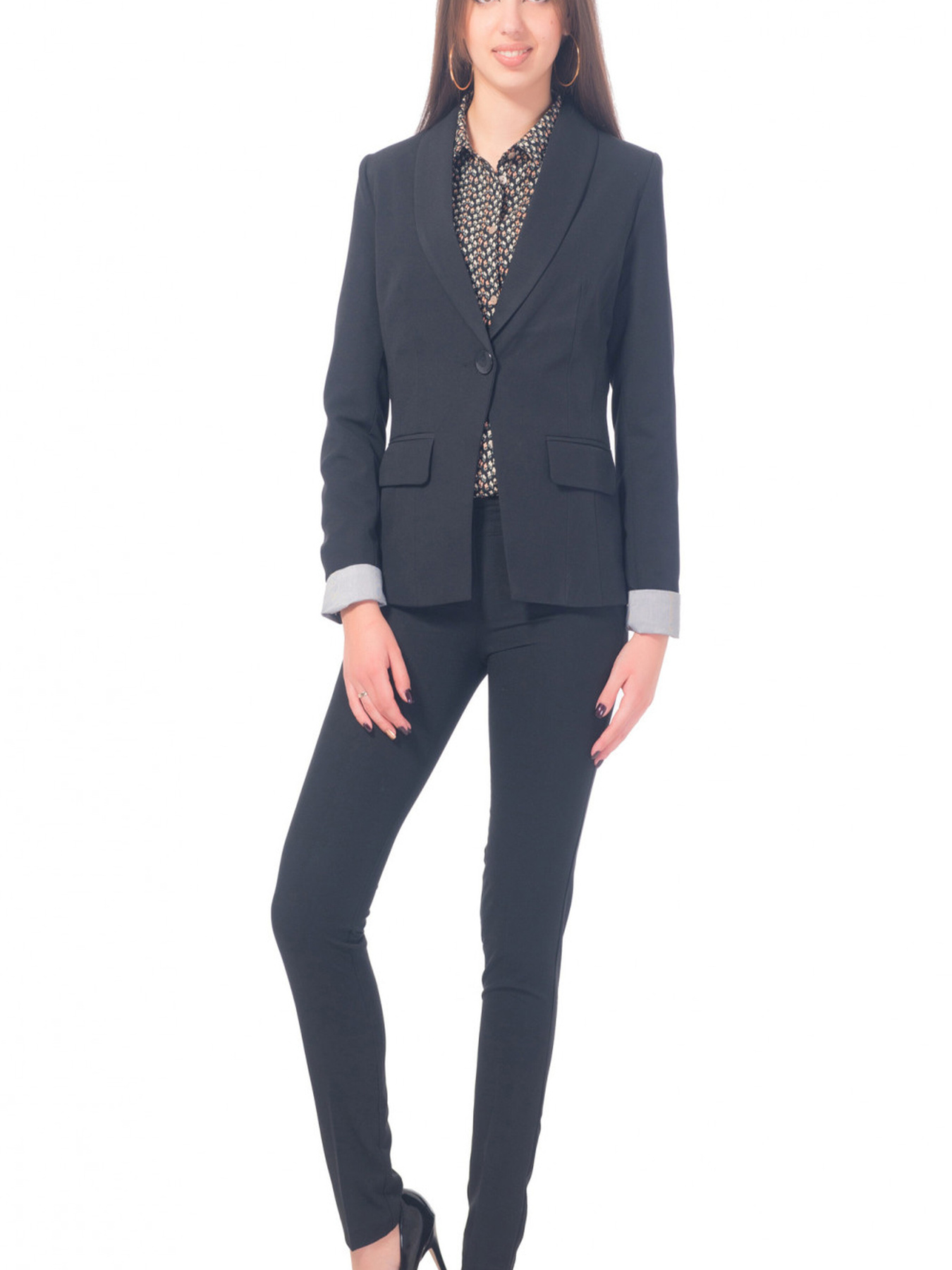 Піджак LadyLike модель ll114720090-chornij Фото