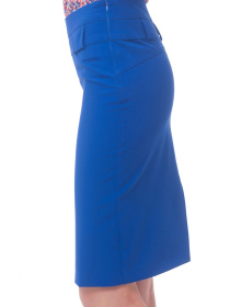 Спідниця міді LadyLike модель ll48020067-sinij Фото