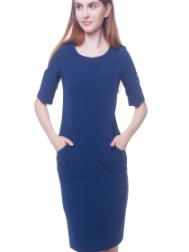 Сукня міні LadyLike модель ll138820063-sinij Фото