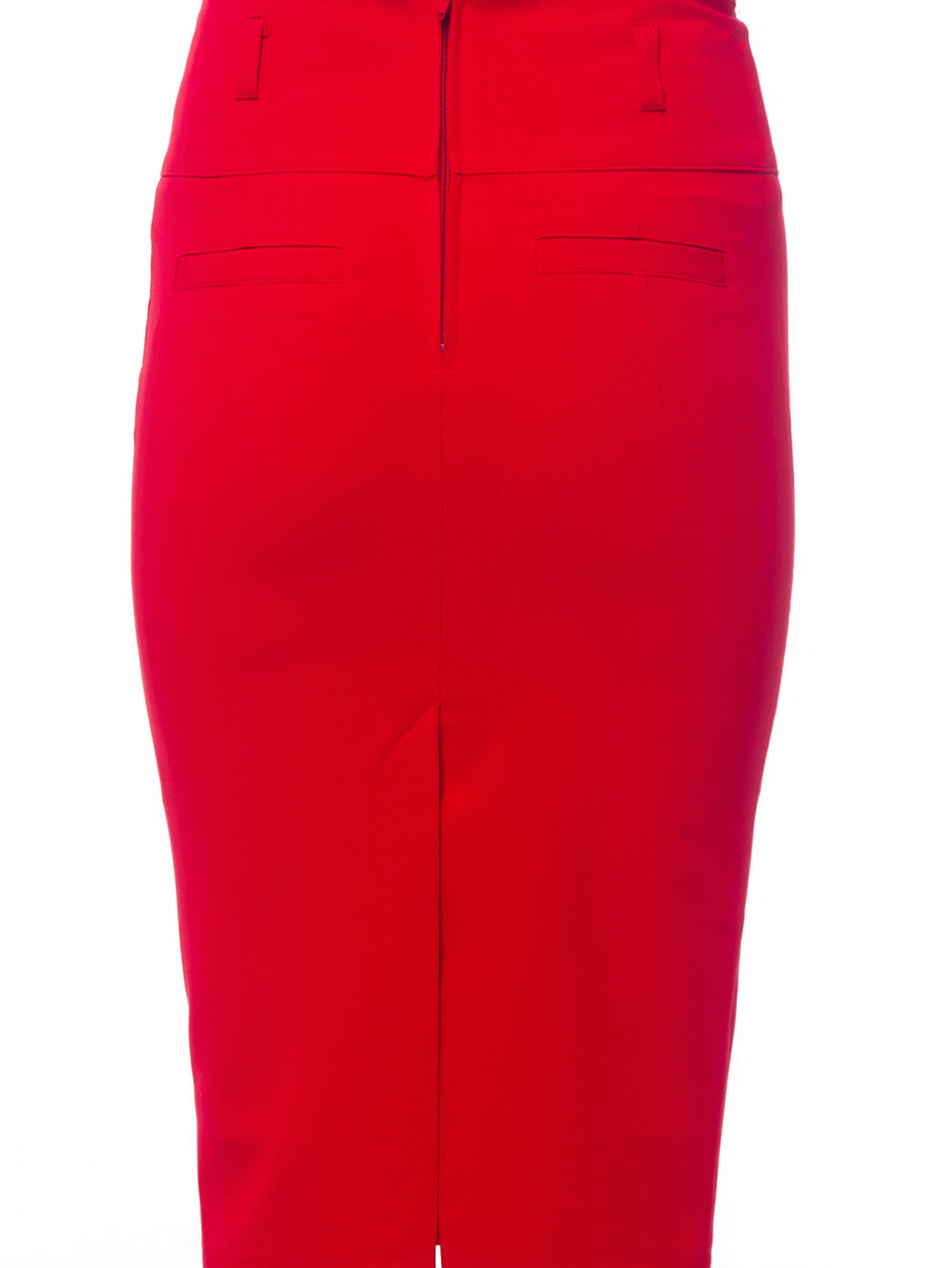 Спідниця міді LadyLike модель ll109060010-chervonij Фото