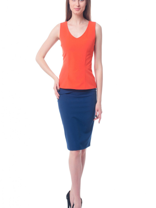 Юбка миди LadyLike модель ll140820063-sinij Фото