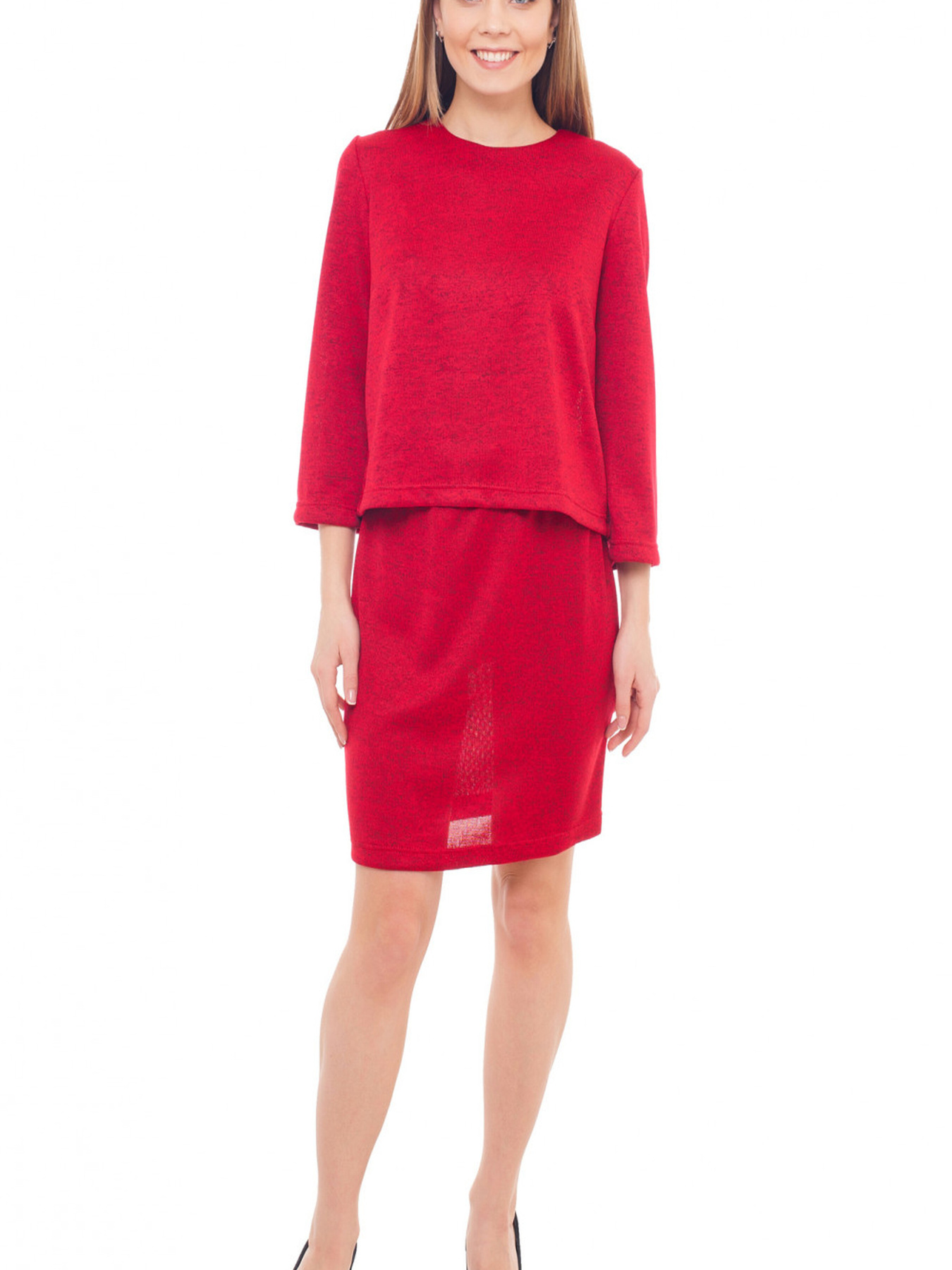 Спідниця міні LadyLike модель ll147570010-chervonij Фото