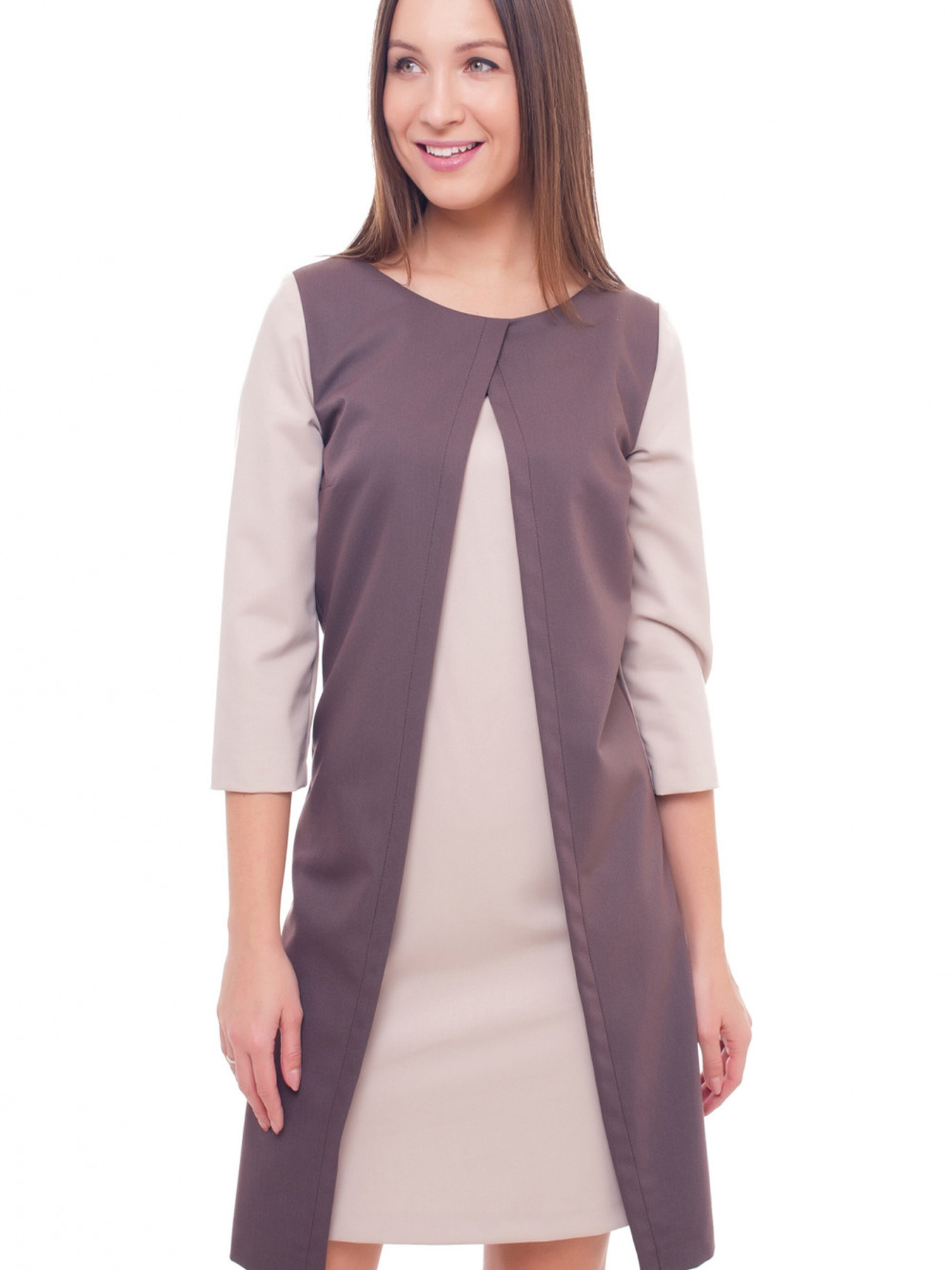 Сукня міні LadyLike модель ll143720084-korichnevij Фото