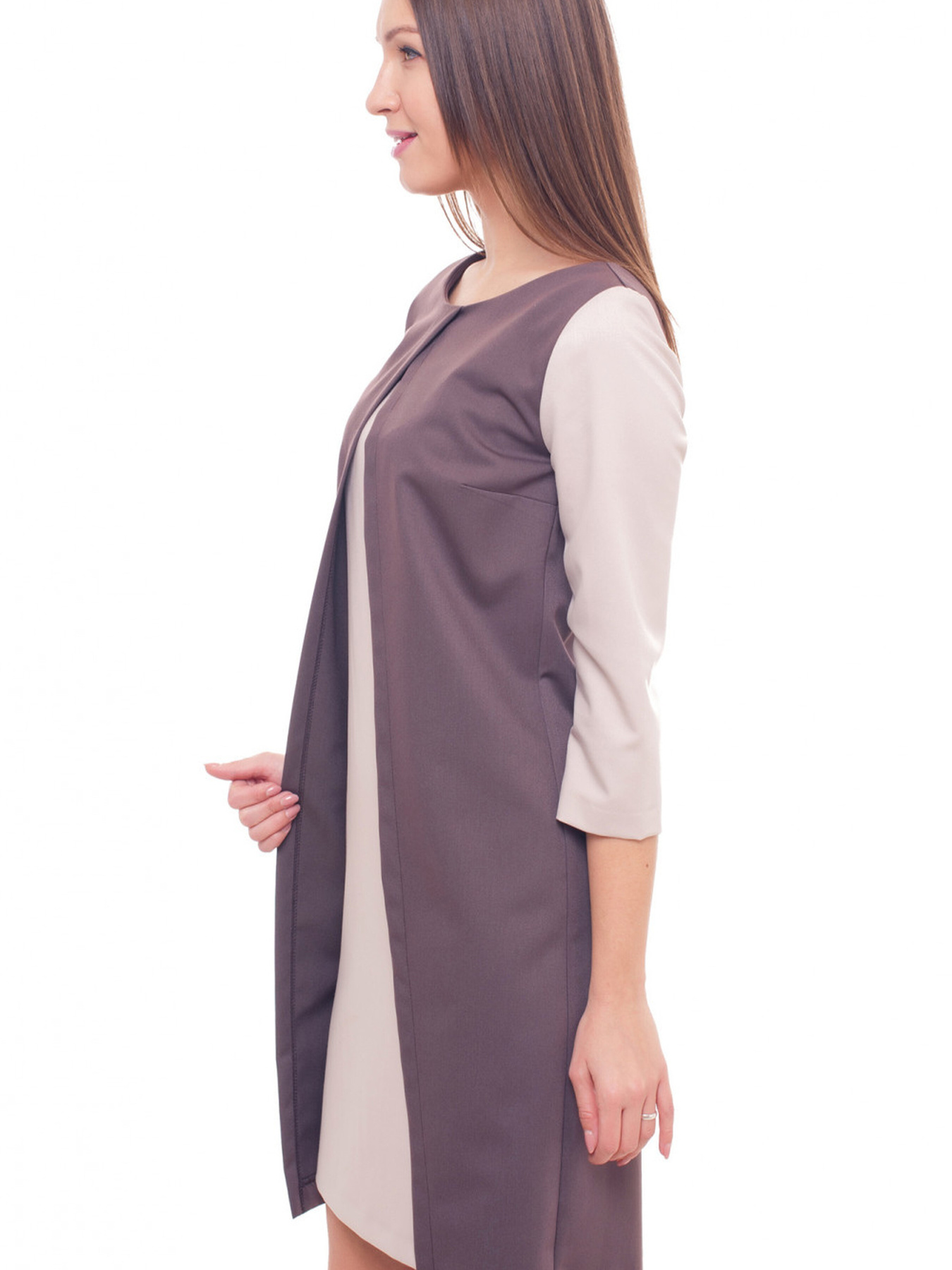 Сукня міні LadyLike модель ll143720084-korichnevij Фото