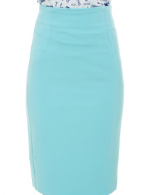Спідниця міні LadyLike модель ll31820042-biryuzovij Фото