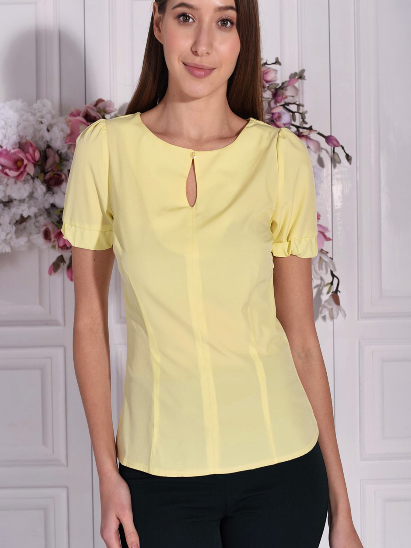 Блуза LadyLike модель ll144610031-zhovtij Фото