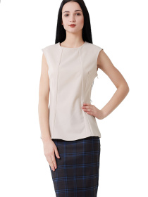 Блуза LadyLike модель ll152920087-bezhevij Фото