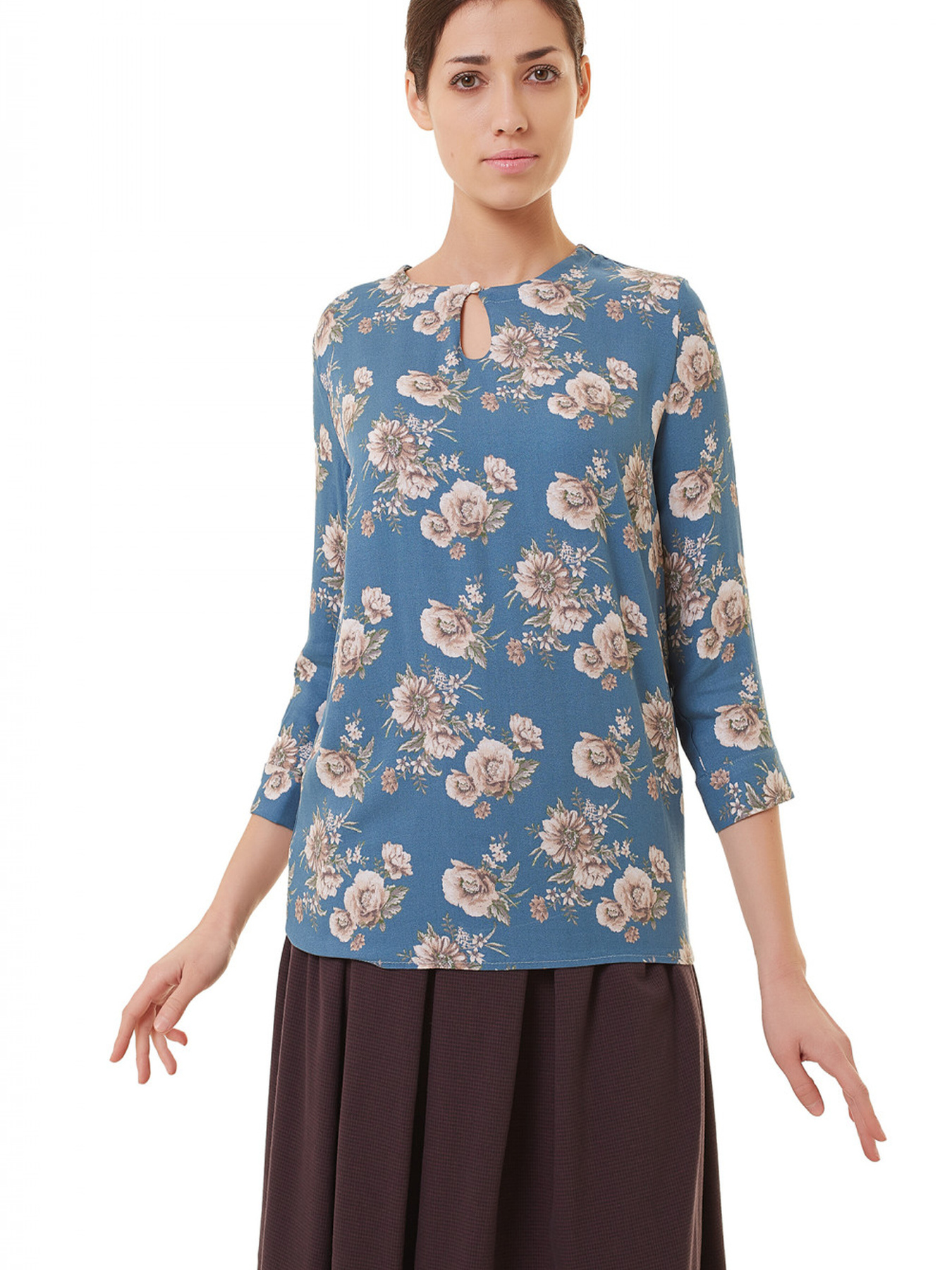 Блуза LadyLike модель ll135745619-blakitnij Блуза LadyLike модель ll135745619-blakitnij Фото