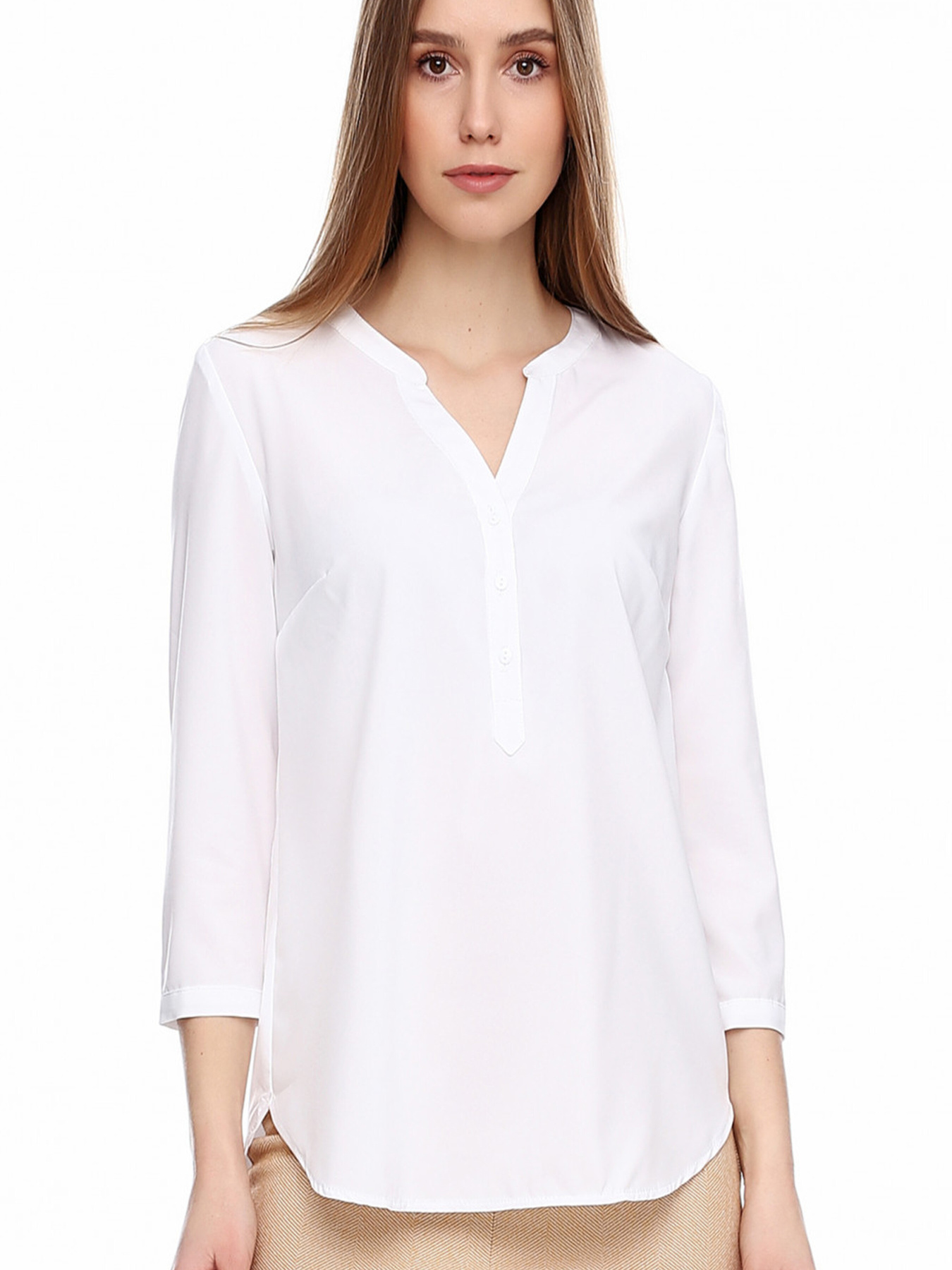 Блуза LadyLike модель ll109710001-bilij Фото