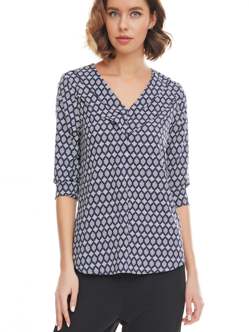Блуза LadyLike модель ll154912363-sinij Фото