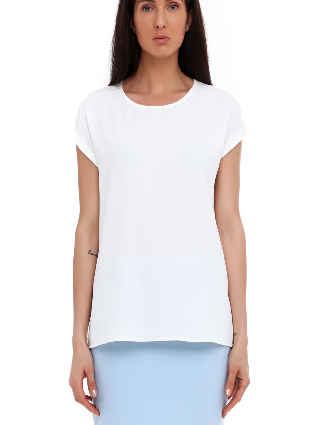 Блуза LadyLike модель ll142810001-molochnij Фото