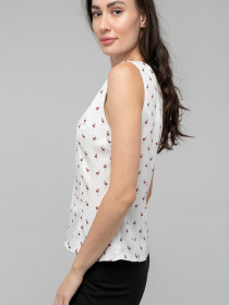 Майка LadyLike модель ll87410017-bilij Фото