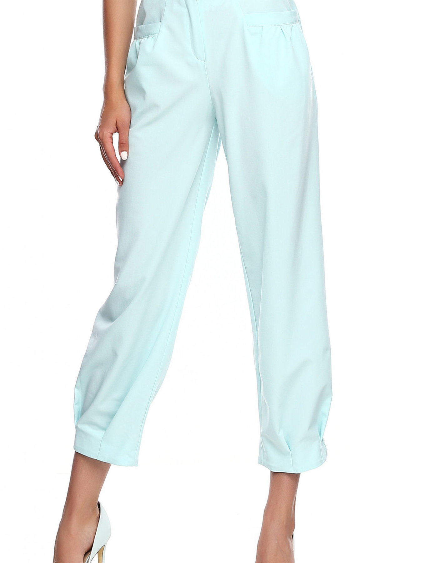 Повсякденні штани LadyLike модель ll165720047-biryuzovij Повсякденні штани LadyLike модель ll165720047-biryuzovij Фото