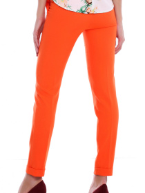 Брюки повседневные LadyLike модель ll94420037-pomaranchevij Фото